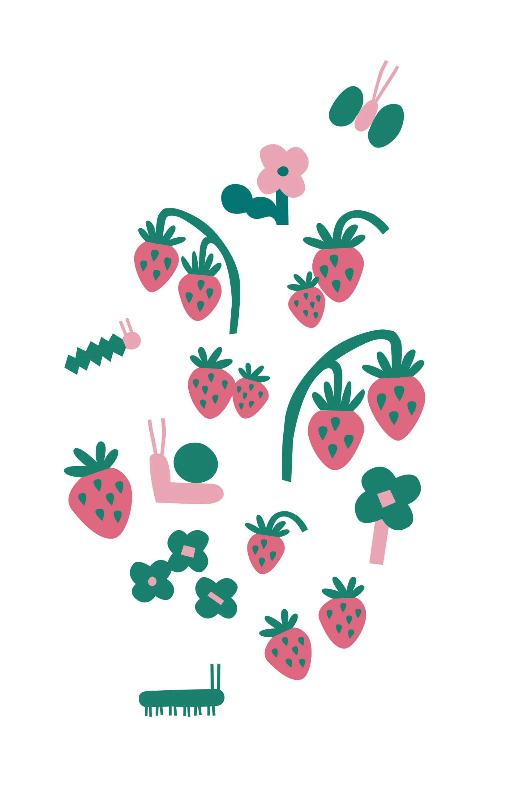 Vorlagenset “Happy Obstsalat” (digitales Produkt) – Bild 3